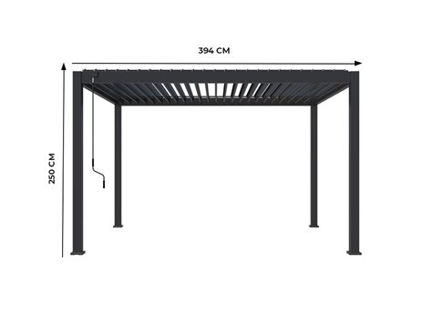 Pergola Bioclimatique X M Orion Gris Anthracite