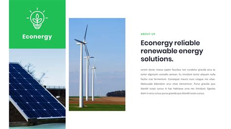 Econergy Renewable Energy Powerpoint Template Presentation Templates