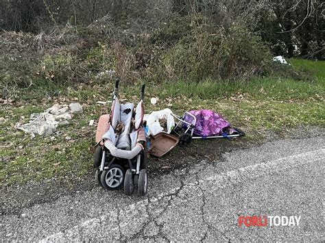 Ancora Abbandono Di Rifiuti Sulle Strade Collinari Di Meldola