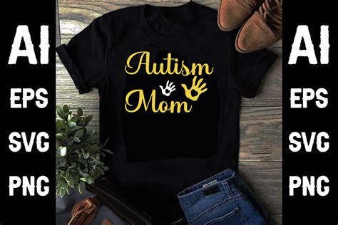 Autism Mom T Shirt Design Graphic By T Shirt Take · Creative Fabrica