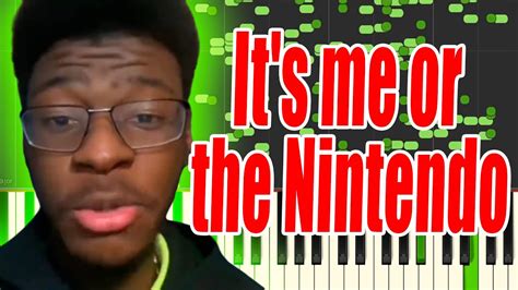 It S Me Or The Nintendo Song But It S Midi Auditory Illusion It S