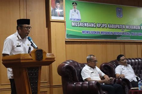 Pj Bupati Buka Musrenbang RPJPD Merangin 2025 2045 Wujudkan Merangin