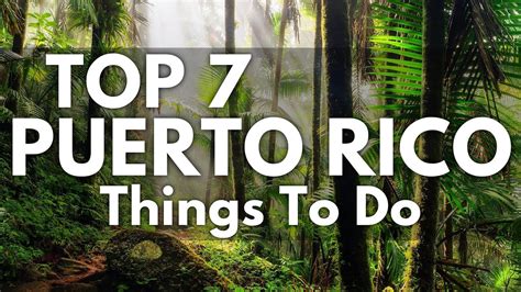 New Top Best Things To Do In Puerto Rico Youtube