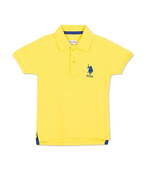 Buy U.S. Polo Assn. Kids Cotton Pique Solid Polo Shirt - NNNOW.com