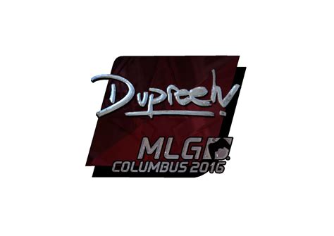 Sticker Dupreeh Foil Mlg Columbus Cs Go Cs Wiki By Cs Money