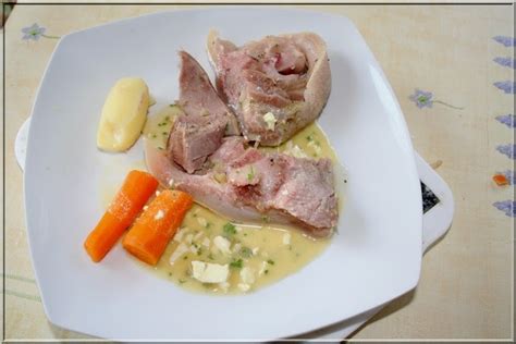 La Table Lorraine D Amelie Tete De Veau Sauce Gribiche