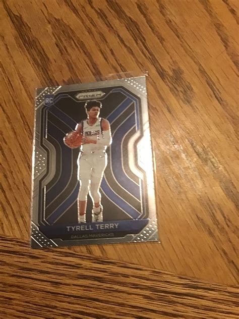 Tyrell Terry Panini Prizm Base Rookie Card Rc Dallas