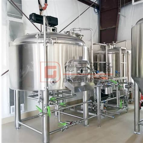 Stainless Steel Craft L Vessel Brewhouse System Craft Conical Beer