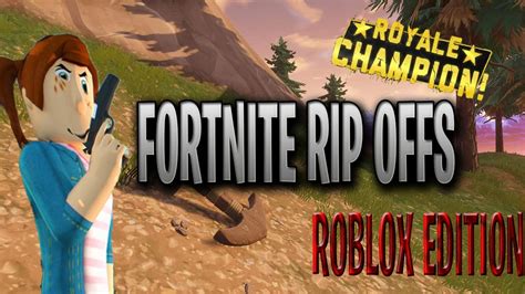 Fortnite Rips Offs Roblox Edition Youtube