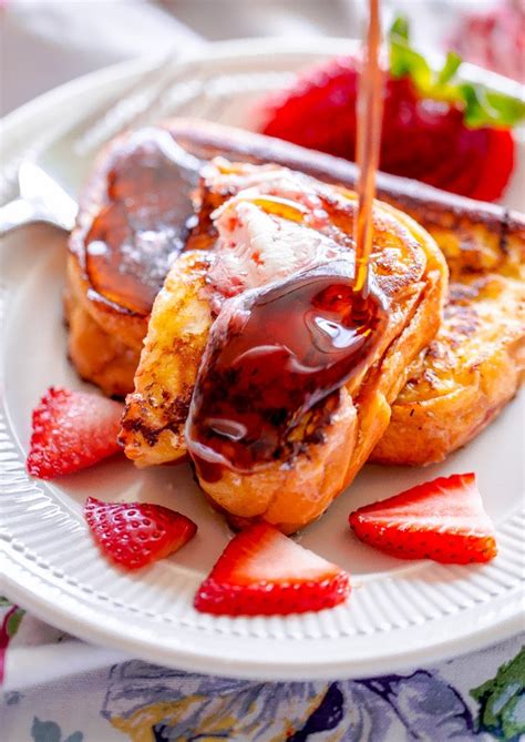 Strawberry Jam French Toast A Beautiful Plate