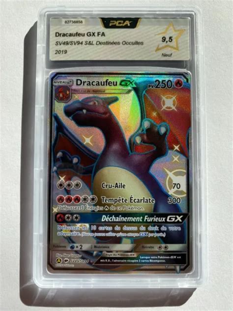 Carte Pok Mon Dracaufeu Gx Fa Shiny Sv Sv Destin Es Occultes Fr