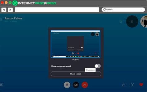 Compartir Pantalla En Skype Gu A Paso A Paso