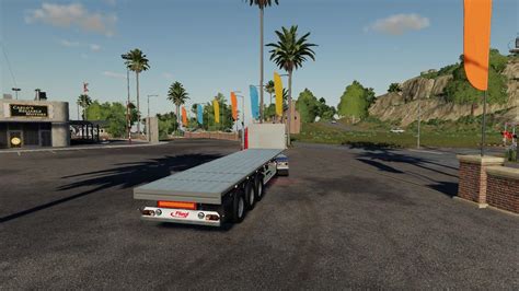 Fliegl Sds Flatbed Trailer V Mod Farming Simulator Mod