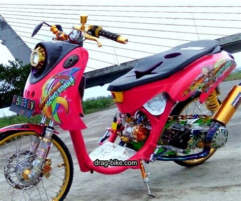 Modifikasi Motor Fino Thailook