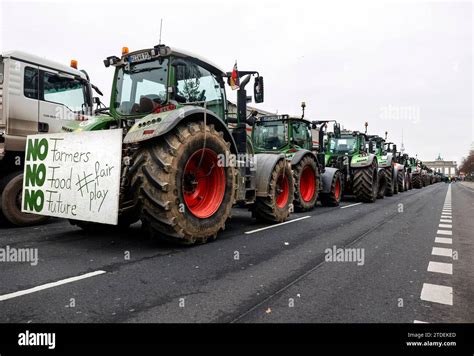 Bauern Demo Berlin Bauern Demonstration Landwirte Mit