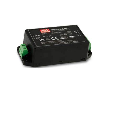 Fuente De Poder 12V 3 8A 45 6W Mean Well IRM 45 12ST MCI Electronics