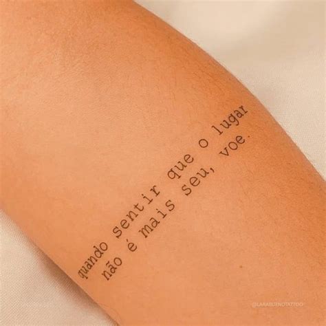 Frases Para Tatuagem Feminina Repletas De Personalidade Em