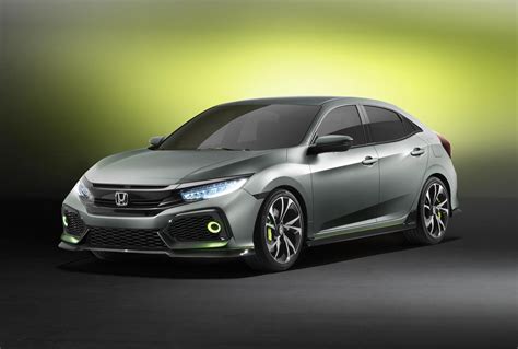 2017 Honda Civic Prototype Previews All Turbo Next Gen Hatch