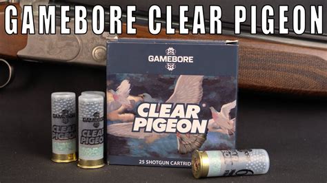 Gamebore Clear Pigeon Shotgun Cartridge Review YouTube