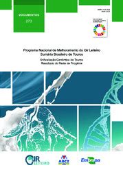 Programa Nacional de Melhoramento do Gir Leiteiro sumário brasileiro