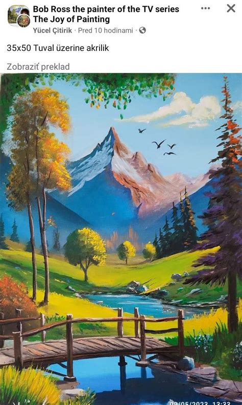 Pin en Bob Ross | Paisaje para pintar, Paisaje de fantasía, Ilustración ...