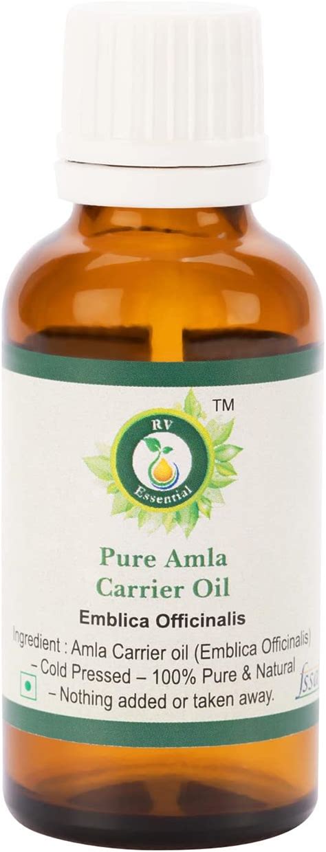 R V Essential Pure Amla Oil 30ml 1 01oz Emblica Officinalis 100