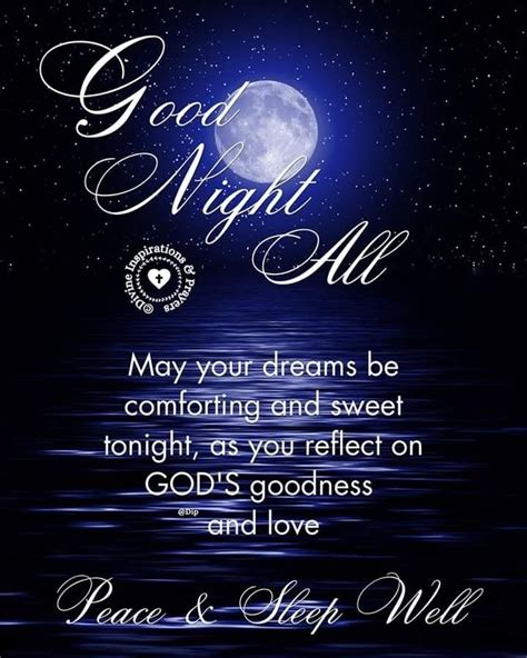 A Night Sky With The Words Gods Sleep Well On It And An Image Of A