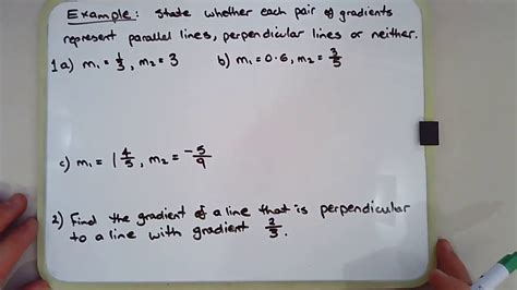 How To Show If Lines Are Parallel Or Perpendicular To Each Other On