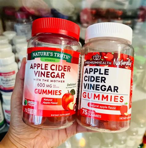 Apple Cider Vinegar Gummies 600mg 75ชิ้น กัมมี่แอปเปิ้ลไซเดอร์🍎 Th