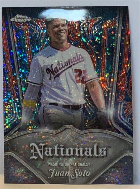 Juan Soto 2022 Topps Chrome Pinstripe INSERT Values MAVIN