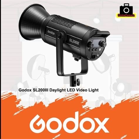 Godox SL200III Daylight LED Video Light Shopee Malaysia