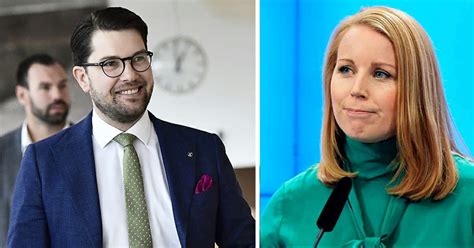 Jimmie Åkesson Positiv Efter Annie Lööfs Besked Välkomnar Att Vi är