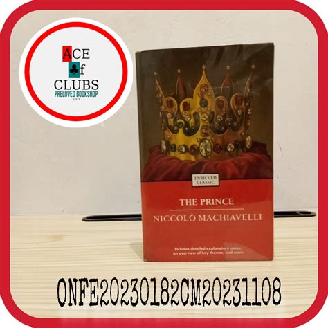 The Prince By Niccolo Machiavelli Book Prelovedused Shopee Philippines