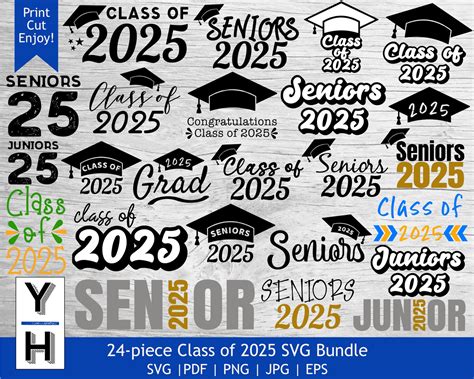 Class Of Svg Bundle Senior Svg Seniors Png Etsy