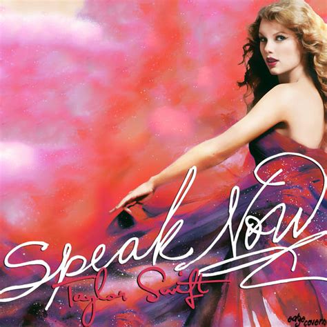 Taylor Swift - Speak Now by MonstaKidd on DeviantArt