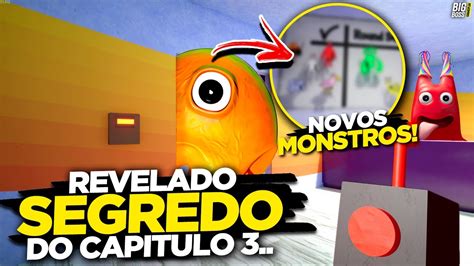 NOVO SEGREDO DO CAPITULO 3 E SEUS EXPERIMENTOS Na SALA SECRETA Em