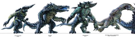 Pacific Rim Kaiju Size Comparison Chart