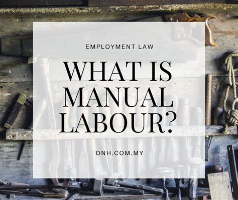 What is Manual Labour? | Donovan & Ho