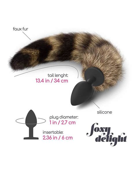 Plug Anal Cauda De Raposa Foxy Delight Lx Sex Shop