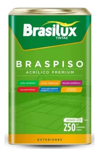 Tinta Premium Para Pisos E Quadras Cinza Escuro Lt Fosco Frete Gr Tis