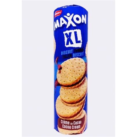 Palmary Maxon Biscuit Xl Filled With 35 Cocoa Cream 420g Shopee