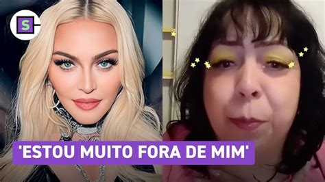 Madonna Posta Meme De Tula Luana E Faz Web Diva Surtar Muito Fora De