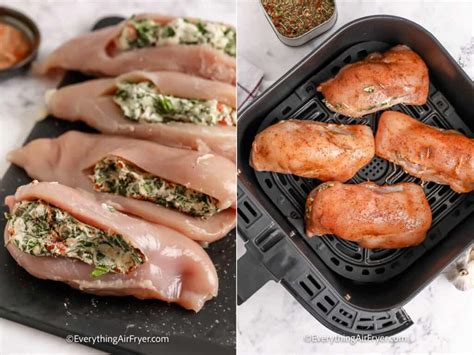 Air Fryer Stuffed Chicken Breasts Everything Air Fryer And More