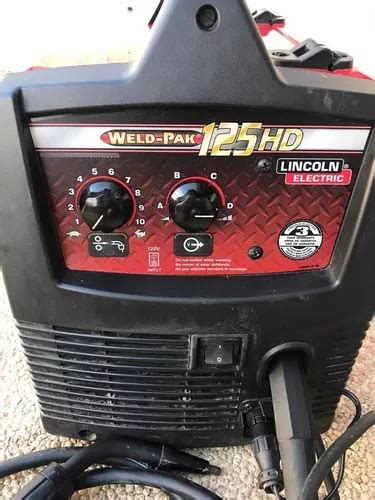 Soldadora Lincoln Electric Weld Pak 125 Hd Muy Buen Precio Mercadolibre