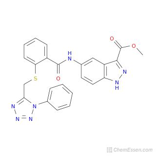 Methyl 5 2 1 Phenyl 1H 1 2 3 4 Tetrazol 5 Yl Methyl Sulfanyl