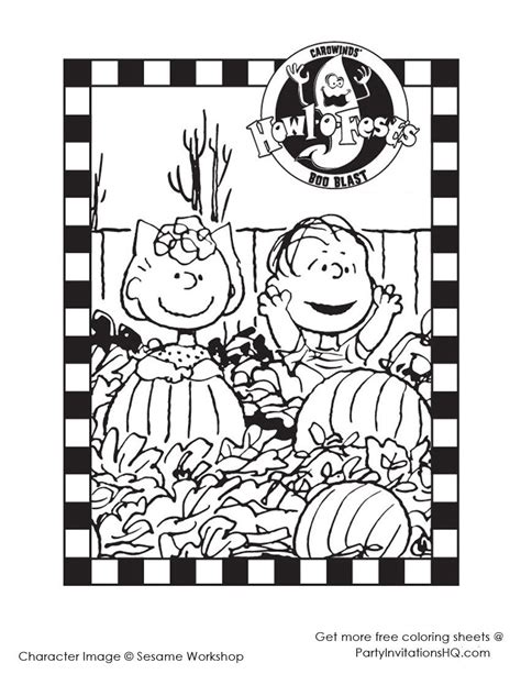 Charlie Brown Fall Coloring Pages Coloring Pages