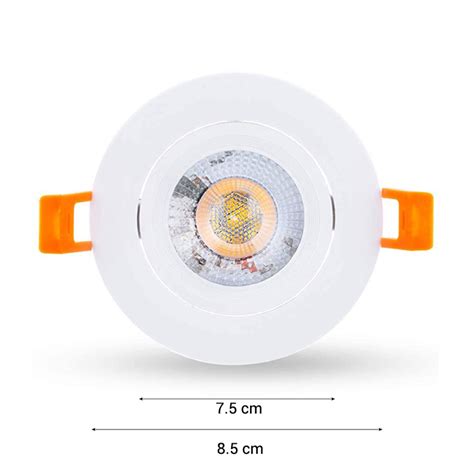 Downlight Led Lux W Luz Neutra Serlux