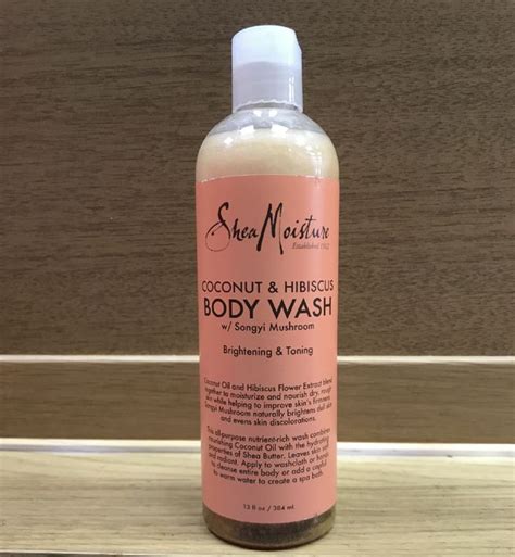 Shea Moisture Coconut Andhibiscus Body Wash 384ml