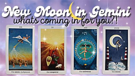 Whats Coming In For You This New Moon In Gemini 🌙♊️ ⁉️ 🔮pick A Card🔮