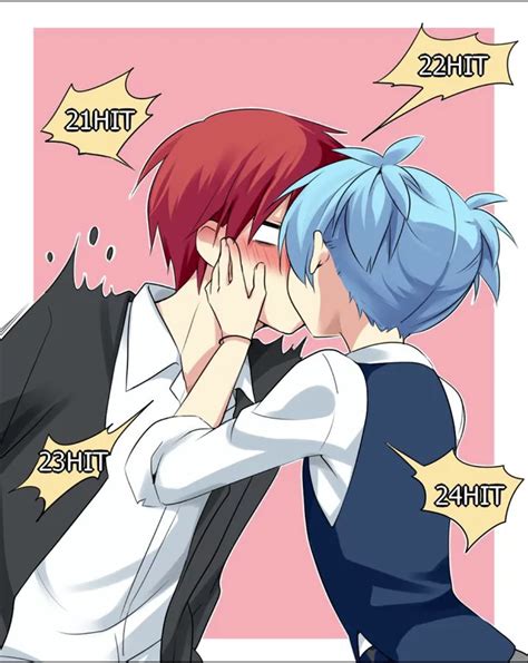 Karma X Nagisa Assassination Classroom R Wholesomeyaoi